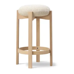 Taburete alto Pioneer , Zero 0001 - roble lacado*Fredericia Furniture Clearance