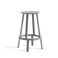 Taburete alto Revolver, Sky grey, low*HAY Discount