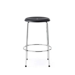 Taburete alto Taburett, -cromo, 63 cm*Lammhults Hot