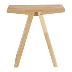 Taburete Angle 45x45x29 cm, Roble*MUUBS Online