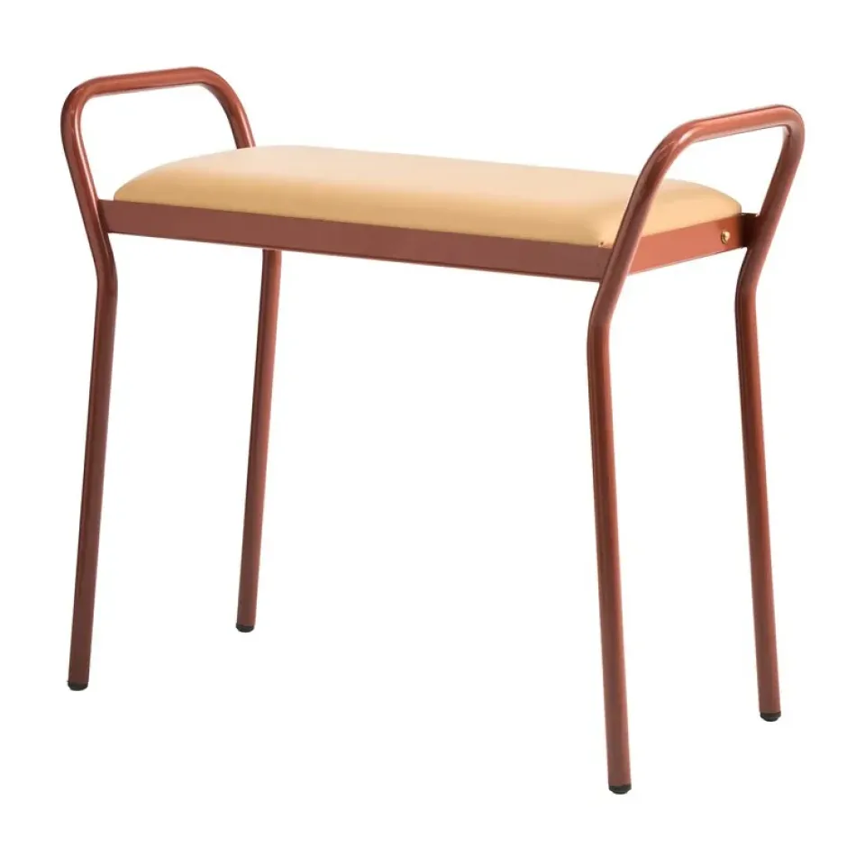 Taburete Anyone, Cinnamon-vegeta trace leather*Maze New