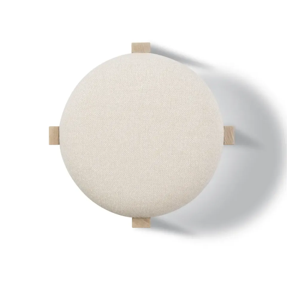 Taburete bajo Pioneer, Hallingdal 200 - roble lacado*Fredericia Furniture Hot