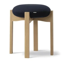 Taburete bajo Pioneer, Vidar 786 - roble lacado*Fredericia Furniture Discount