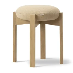 Taburete bajo Pioneer, Vidar 323‑ roble lacado*Fredericia Furniture Sale