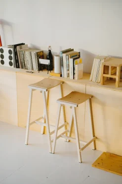 Taburete bajo Taburete 8, 65 cm, Eggshell*HAY Online