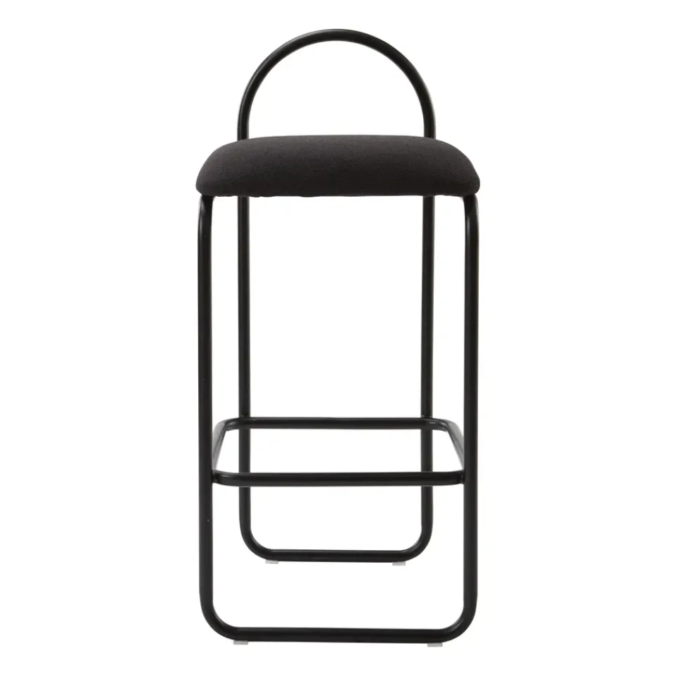 Taburete bar Angui bouclé, Anthracite*AYTM Clearance