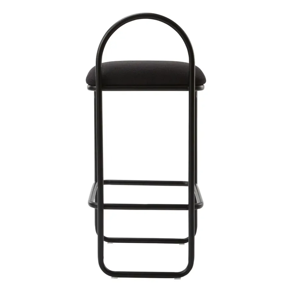 Taburete bar Angui bouclé, Anthracite*AYTM Clearance