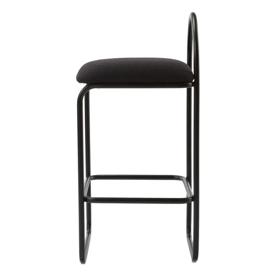 Taburete bar Angui bouclé, Anthracite*AYTM Clearance
