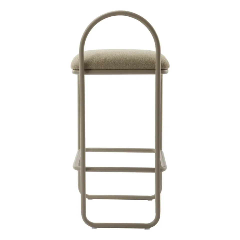 Taburete bar Angui bouclé, Taupe*AYTM Best