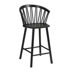 Taburete bar con reposabrazos ZigZag 63 cm, Barniz*Hans K Outlet