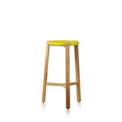 Taburete bar Happy bajo, , patas de roble*A2 Outlet