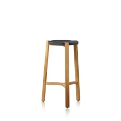 Taburete bar Happy bajo, , patas de roble*A2 Best