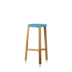 Taburete bar Happy bajo, , patas de roble*A2 Discount