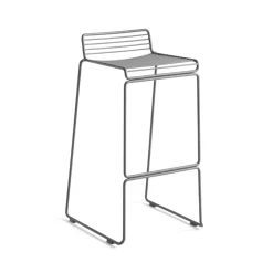 Taburete bar Hee High barstol 75 cm, Asphalt grey*HAY Hot