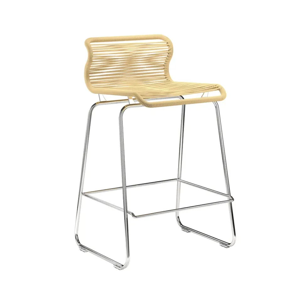 Taburete bar Panton One kitchen, Vincent, acero inoxidable*Montana New