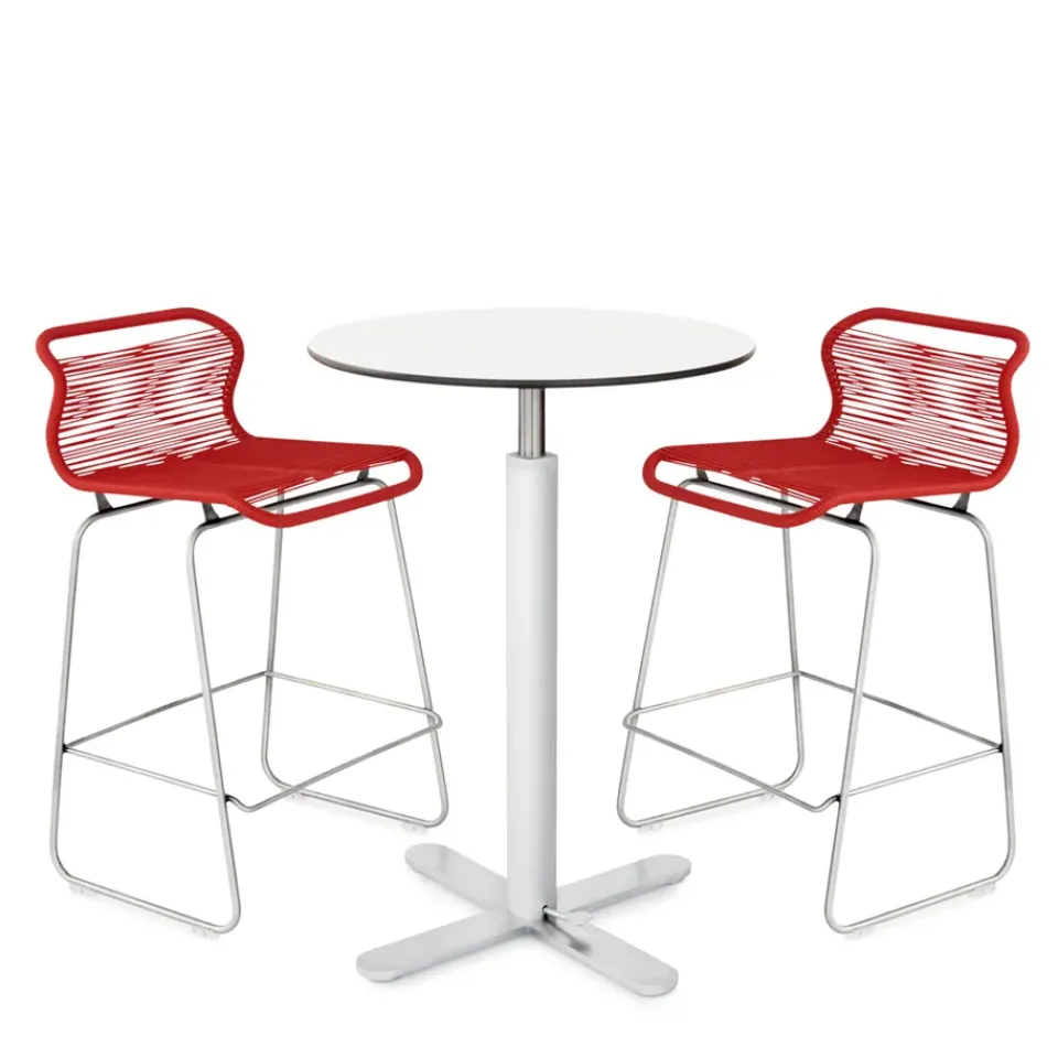 Taburete bar Panton One kitchen, Vincent, acero inoxidable*Montana New