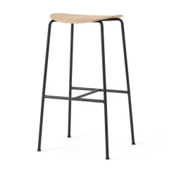 Taburete bar Pavilion AV38 79 cm, Black-lacquered oak*&Tradition Outlet