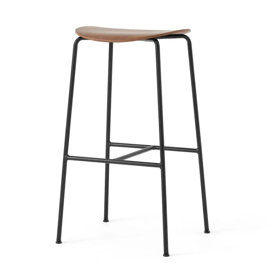 Taburete bar Pavilion AV38 79 cm, Black-lacquered walnut*&Tradition Sale