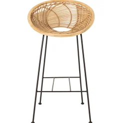 Taburete bar Yonne ratán, Natural*Bloomingville Hot