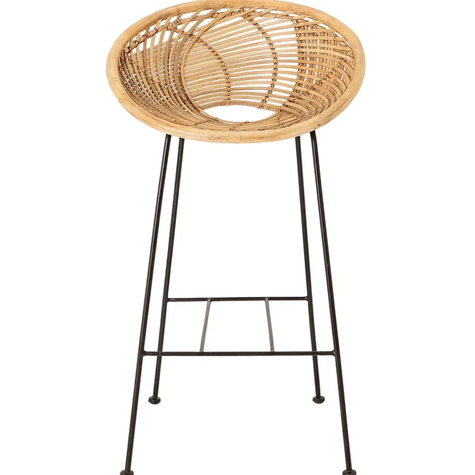 Taburete bar Yonne ratán, Natural*Bloomingville Hot