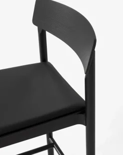 Taburete Betty TK17 Bar Chair 75 cm, Cuero Noble-fresno lacado*&Tradition Online