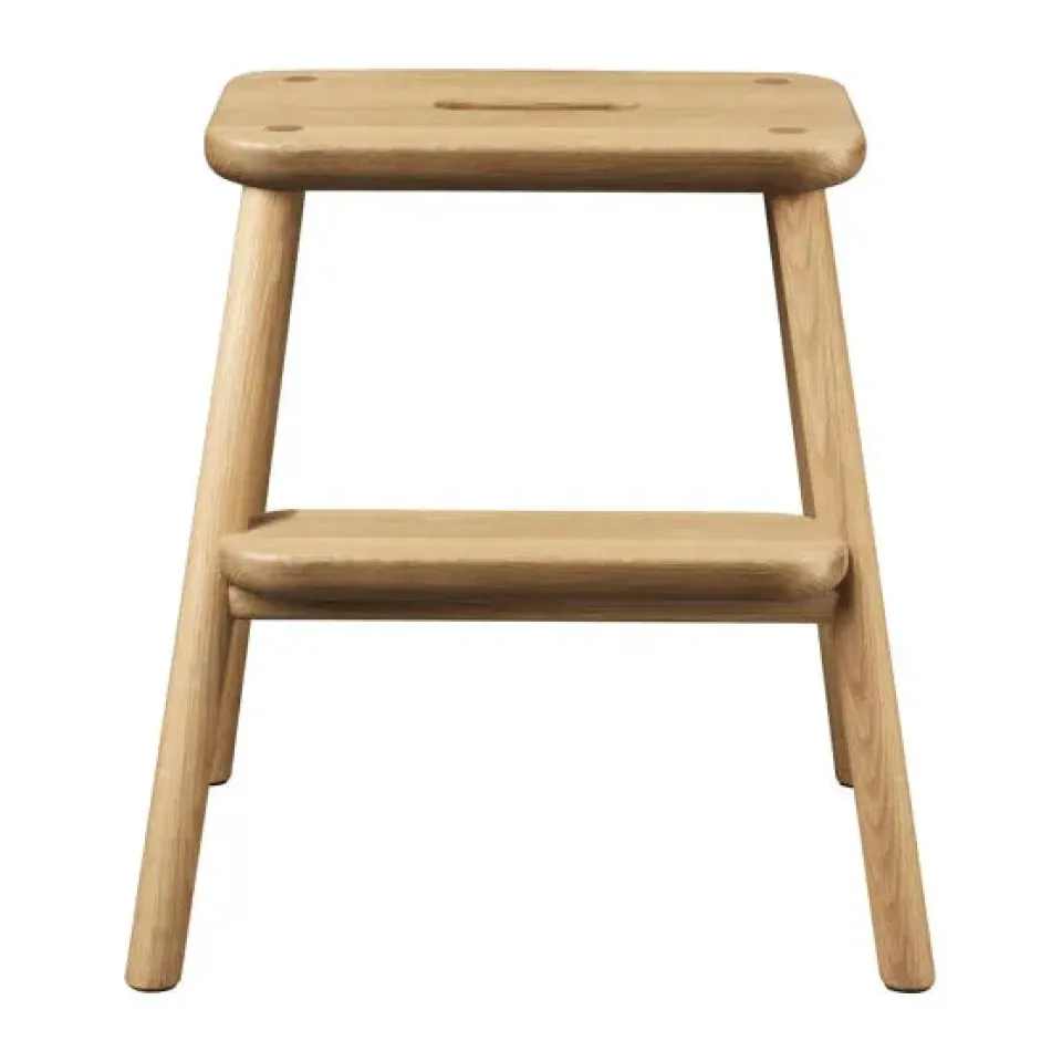 Taburete con escalón J180 Sønderup, Oak nature oiled*FDB Møbler