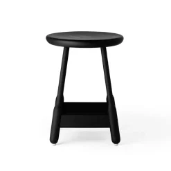 Taburete de bar Albert 50 cm, Roble teñido de*Massproductions Clearance