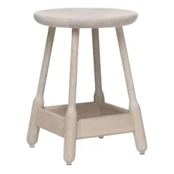 Taburete de bar Albert 50 cm, Roble tratado*Massproductions Discount