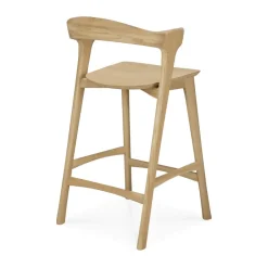 Taburete de bar Bok, Roble lacado, 65 cm*Ethnicraft Hot