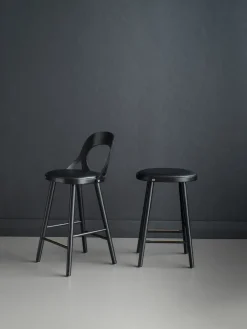 Taburete de bar Colibri 63 cm, Roble barniz -cojín*Hans K Hot