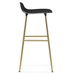 Taburete de bar con patas de bronce Form 75 cm,*Normann Copenhagen Online