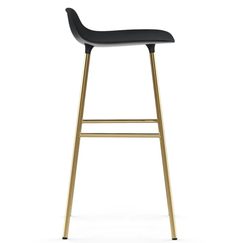 Taburete de bar con patas de bronce Form 75 cm,*Normann Copenhagen Online
