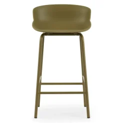 Taburete de bar con patas de metal Hyg 65 cm, oliva*Normann Copenhagen Best