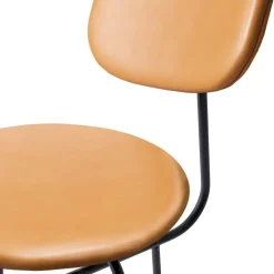 Taburete de bar con tapizado de cuero 63,5 cm, Dakar 0250*Audo Copenhagen Sale