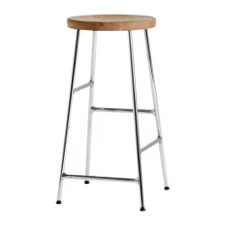 Taburete de bar Cornet 65 cm, Oiled oak-chrome*HAY Sale