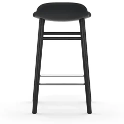 Taburete de bar Form Chair con patas de roble lacadas 65 cm, negro*Normann Copenhagen Sale