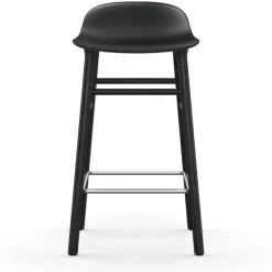 Taburete de bar Form Chair con patas de roble lacadas 65 cm, negro*Normann Copenhagen Sale