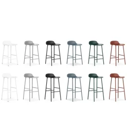Taburete de bar Form Chair con patas de metal,*Normann Copenhagen Sale