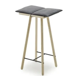 Taburete de bar Georg bajo, Roble*Fritz Hansen Discount