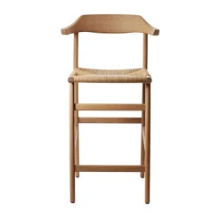 Taburete de bar Hedda, Roble natural monocoating-cordón de papel natural*Gärsnäs Outlet