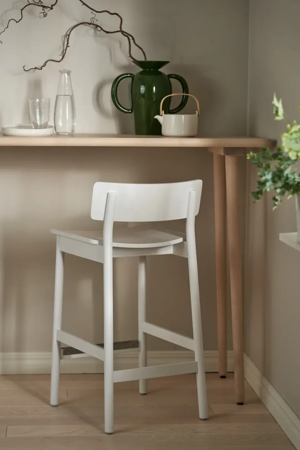 Taburete de bar Horizon 67 cm, White*Scandi Living Hot