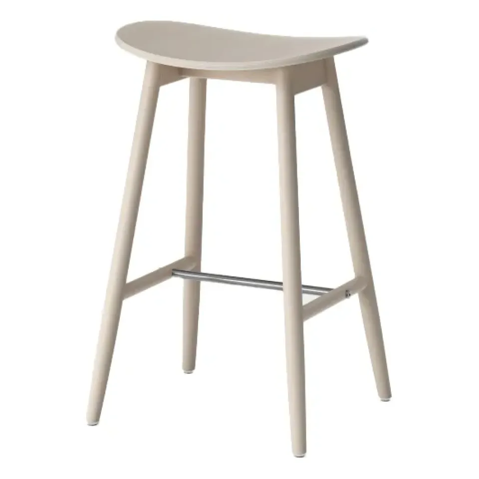 Taburete de bar Icha 65 cm, Roble tratado*Massproductions