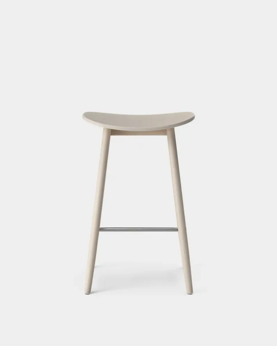 Taburete de bar Icha 65 cm, Roble tratado*Massproductions