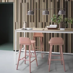 Taburete de bar Nerd 75 cm, Tan rose*Muuto New