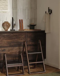 Taburete escalera Reech, Fresno oscuro*Gejst Discount