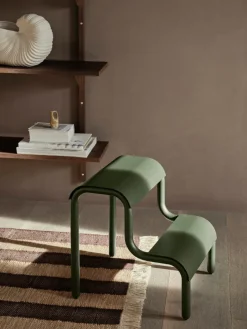 Taburete escalera Up, Forest Green*Ferm Living New