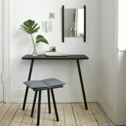 Taburete Georg, roble lacado negro*Fritz Hansen Discount