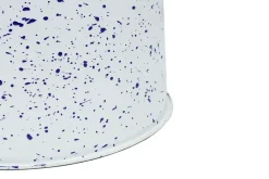 Taburete Last Ø32x44 cm, White-blue splatter*Hem Outlet