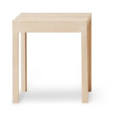 Taburete Lightweight 40x45 cm, Roble blanco*Form & Refine