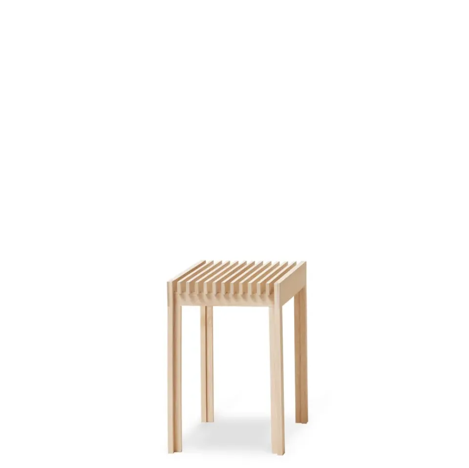 Taburete Lightweight 40x45 cm, Roble blanco*Form & Refine